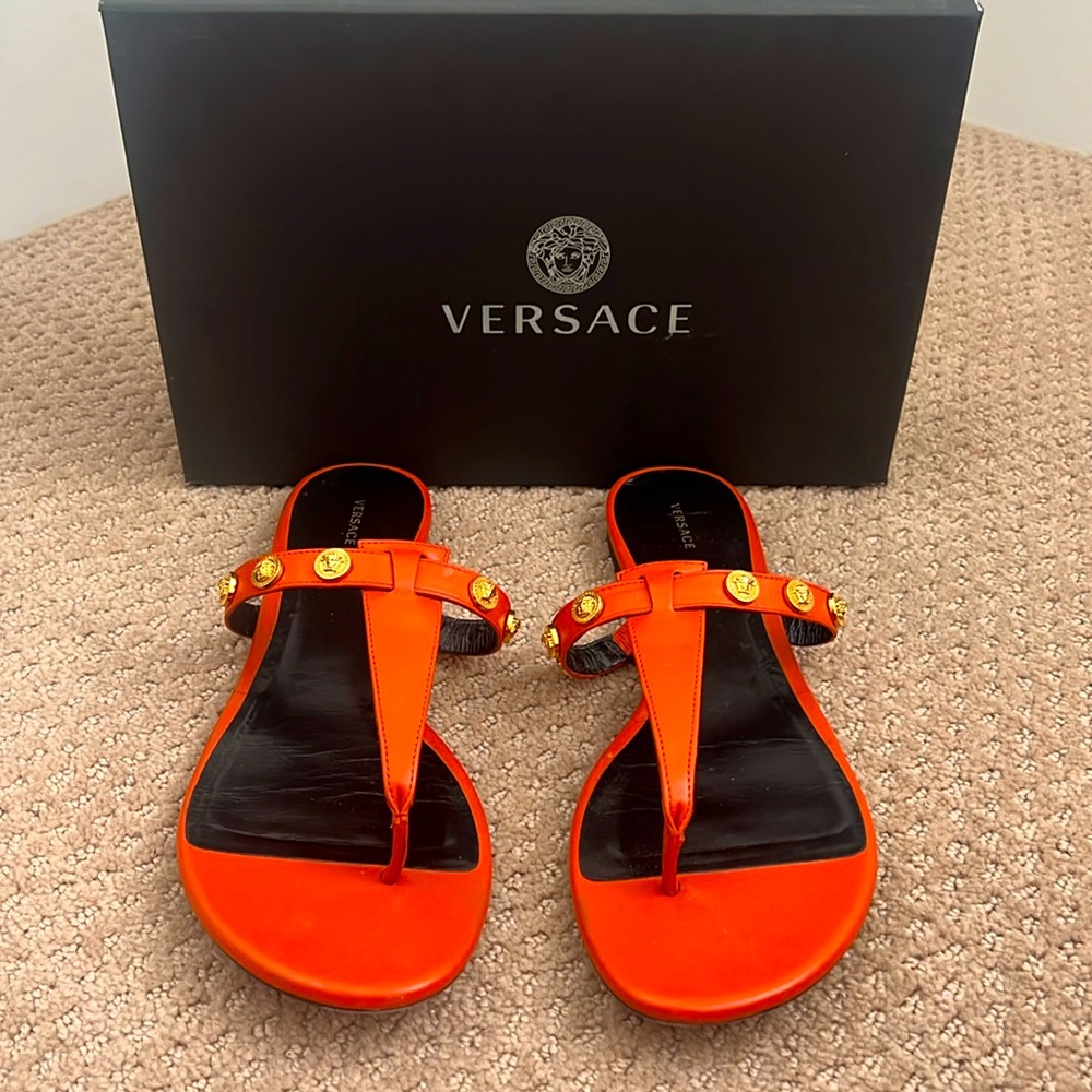 Versace Flap Sandal